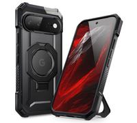 SUPCASE Custodia per Google Pixel 11 Pro XL con supporto Pixelsnap, nero | Piastra posteriore in policarbonato traslucido, forte magnetico, compatibile con MagSafe, protezione resistente, antiscivolo