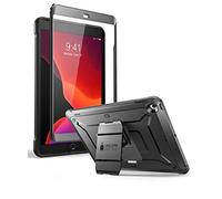 SUPCASE Custodia per iPad 10.2 (2021/2020/2019), con Protezione dello Schermo Integrata per iPad 9a Generazione/8a Generazione/7a Generazione (Nero)