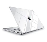 SUPCASE Custodia per MacBook Pro 16 Pollici 2021 A2485 M1 Pro / M1 Max, Cover Protettiva a Doppio Strato per MacBook Pro 16" con Touch ID (Clear)