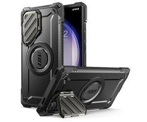 SUPCASE MagSafe - Custodia magnetica per Samsung Galaxy S24 Ultra con supporto per fotocamera integrato, supporto per ricarica wireless, resistente, robusta, antiurto, magnetica, per S24 Ultra,
