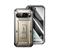 SUPCASE Cover per Google Pixel 10 Pro XL con pellicola di Protezione, [Supporto Integrato e Clip per Cintura] [Protezione di Grado Militare] Custodia completa per Pixel 10 Pro XL 2025 (Deserto)