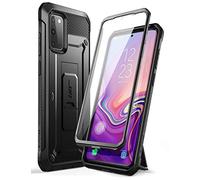 SUPCASE Serie UB Pro progettata per Samsung Galaxy S20 5G, protezione dello schermo integrata con fondina robusta e cavalletto per Galaxy S20 (versione 2020) (nero) - 6.2"