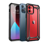 SupCase Unicorn Beetle EXO Series Case for iPhone 12 / iPhone 12 Pro (2020 Release) 6.1 Inch, Premium Hybrid Protective Clear Bumper Case (Black)