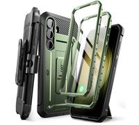 SUPCASE - Cover Completa Per Samsung Galaxy S24 Antishock Con Cavalletto, Verde Kaki - SPEDIZIONE GRATUITA