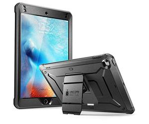 Supcase Unicorn Beetle Pro Series - Custodia ibrida con cavalletto integrale per iPad Mini 5 (versione 2019) e iPad Mini 4, colore: nero