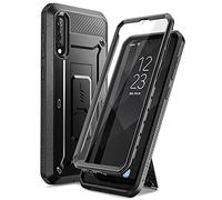 SUPCASE Unicorn Beetle Pro Series progettata per Samsung Galaxy A50/A50s, custodia a fondina robusta a corpo intero con pellicola protettiva integrata (nero) - 6,4"