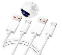 Supecesorio 2 Pezzi 2M 120W Turbo Charge Cavo per Xiaomi, 6A Cavi USB Tipo C Ricarica Rapida, per Xiaomi 14 13 Lite/13/13 Pro/13T 12T/12/11T 10T,Redmi Note 12 Pro/11 Pro/11,Poco F5 F4/X4 Pro 5G/M5