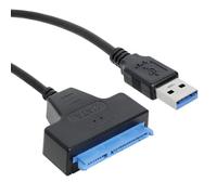 Supecesorio Cavo Dati da SATA to USB Adattatore da USB 3.0 a Disco Rigido sata, Compatibile con dischi esterni e interni SSD/HDD da 2,5 pollici Supporto sistemi operativi Windows,Mac OS e Linux