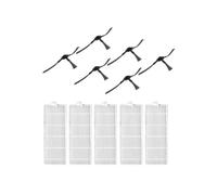 SUPENG Aspirapolvere Spazzola Principale Spazzola Laterale Filtro HEPA Panno for mop Compatibile con Eziclean One Aqua 210 Robot aspirapolvere Parti Accessori(As shows1)