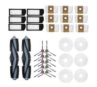 SUPENG Compatibile con Ecovacs Deebot X1 Omni Turbo Aspirapolvere Accessori Spazzola Principale Filtro HEPA Mop Panno di Pulizia Sacchetto di Polvere Parti