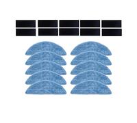SUPENG Compatibile con la Spazzola Laterale in Tessuto con Filtro HEAP Compatibile con Chuwi Ilife V5s Life V5 PRO X5 V3L V5 V3S V3S PRO V50 Parti for aspirapolvere Robot (Color : 20pcs)