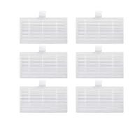 SUPENG Compatibile con Xiaomi Lydsto W2 Robot aspirapolvere autopulente Pezzi di Ricambio Filtro Hepa Sostituzione Spazzola Laterale Accessorio Filtro Lavabile (Color : 6 PCS)