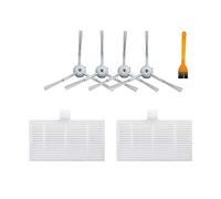 SUPENG Compatibile con Xiaomi Lydsto W2 Robot aspirapolvere autopulente Pezzi di Ricambio Filtro Hepa Sostituzione Spazzola Laterale Accessorio Filtro Lavabile (Color : 7 PCS)