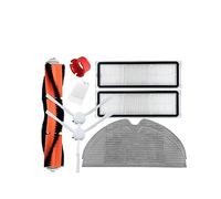 SUPENG Compatibile con Xiaomi Mijia Sweeping Robot 1C 2C 1T Accessori Spazzola Laterale Principale Filtro Straccio Contenitore for la Polvere Serbatoio dell'Acqua (Color : 9pcs)