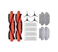 SUPENG Compatibile con Xiaomi Robot Vacuum Mop 2S XMSTJQR2S Accessori for aspirapolvere Mijia Filtro Hepa Panni for mop Spazzola Laterale Principale Pezzi di Ricambio (Color 14Bpcs)