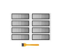SUPENG Filtro Hepa Compatibile con Xiaomi Mijia 1S, aspirapolvere Robot Mi, Accessori for spazzole Laterali a Rullo for mop Kit di Pezzi di Ricambio (Color : Hepa Filter 8pcs)