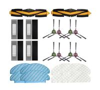 SUPENG Filtro Hepa Rullo Spazzola Mop Panni Compatibili con Ecovacs Deebot Ozmo T8 Aspirapolvere Spazzole Laterali Pulizia Stracci USA E Getta