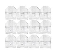 SUPENG Pattumiera Compatibile con Robot aspirapolvere Roidmi Eve Plus Sacco for la Polvere Sacco for la Spazzatura Accessori di Ricambio Ricambi Professionali (Color : 12pcs)