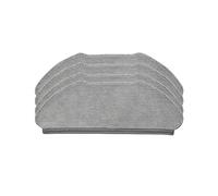 SUPENG Sostituzione Compatibile con 360 S10 X100 Max Robot aspirapolvere Pezzi di Ricambio Mop Panno Spazzola Principale Spazzola Laterale Filtro Hepa Accessori (Color : 4 Mops)