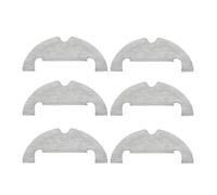 SUPENG Spazzola Laterale Principale Mop Panni Filtri HEPA Sacchetti for La Polvere Ricambi Accessori Compatibili con Dreame Bot Z10 PRO L10 Plus Aspirapolvere (Color : 6 x Mops)