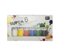 Super 6 Pack Casa Acrilico