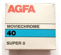 Super 8 Agfa Moviechrome 40 New Sealed Nuove Sigillate Vintage Scadute 02/90