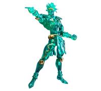 Super Action Statue JoJo's Part 3 Star Platinum Ver.Clear & Gold Action Figure