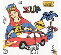 Super American SUP - Half Red / Half Blue (Vinyl LP)