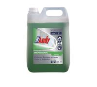 SUPER ANDY Pro Detergente Sgrassatore Liquido Profumato Pavimenti Verde 5 Litri