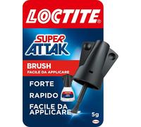 Super Attak Brush, Colla Liquida Trasparente Con Pennello, Adesivo per Applicazi