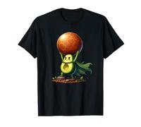 Super Avocado Lifting Giant Pit Strong Hero Maglietta
