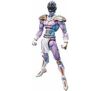 Super Azione Statua Jojo's Bizzarro Avventura Parte 4 [Star Platino] Figura New