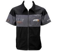 Super B Camicia A Maniche Corte Official Black / Grey