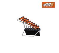Super B TB-76160 - Set di chiavi esagonali, 8 pezzi