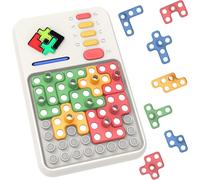Super Blocks Pattern Matching Puzzle Games with 1000+ Challenges Brain Teaser STEM Toy