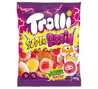 Super Brain - Super Brain, caramelle divertenti e deliziose che offrono un'esperienza dolce unica, perfetta per stimolare i tuoi desideri gourmet - Compatibile con Trolli - 150g