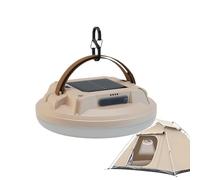 Super Bright Solar Camping Lights - 7200 mAh ricaricabile Lantern | Impermeabile LED Tent Light , Portatile Hiking Flashlight for Backpacking, Survival, Power Outage and Night Fishing