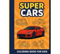Super Car: Coloring book for kids