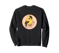 Super Carino American Goldfinch Anime Bird Design Felpa