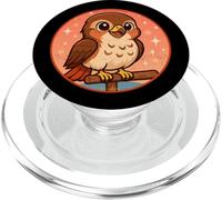 Super carino design uccello falco coda rossa anime PopSockets PopGrip per MagSafe