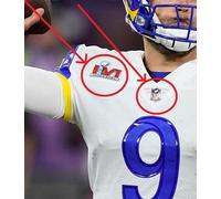 Super Ciotola Lvi 56 La Rams Matthew Stafford Qb da Stiro ⭐ Plastica ⭐ Toppa +