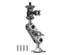 Super CLAMP - Monte Monitor Della Fotocamera, Braccio A A Doppia , Adattatore Di Supporto Per Montaggio Delle Luci Da Palco | Kit Di Monitoraggio Della Fotocamera Di Installazione Facile Pe