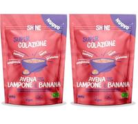 Super Colazione Avena Banana e Lampone (Confezione da 2)