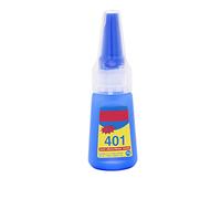 Super colla, 4 401 Colo liquido multiuso, adesivo liquido universale a secco istantaneo trasparente per materiali porosi incollati tessuto in pelle in legno (20g)