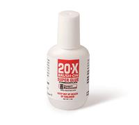 Super Colla Brush-On, n. 20 Medium, flacone da 28,3 g, per liuteria e riparazione di chitarre. Qualità professionale StewMac.