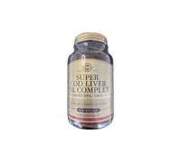 Super Complesso di Olio di Fegato di Merluzzo 60 Capsule Morbide Solgar