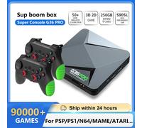Super Console G36 Pro 128G 256G Console per videogiochi retrò con oltre 90000 giochi per MAME/PS1/PSP/DC Console di gioco regalo per bambini retrò 4K HD