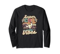 Super Cub C100 Ciclomotore Moto Vintage Vibes Retro Giappone Maglia a Manica