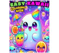 Super Cute Kawaii Coloring Book: Funny & Adorable Stress Relief for All Ages with Cute Illustrations