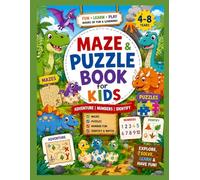 Super Cute Maze & Puzzle Book: “Fun Activities for Kids Ages 4-8” “Mazes, Puzzles & Brain Games”